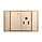 1 Gang 1 Way Switch and 1 Gang Socket  16A 250V